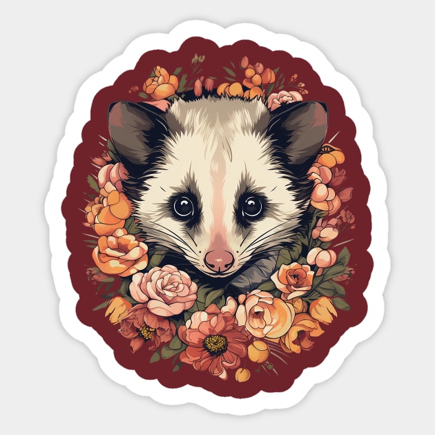 possum Sticker by piratesnow